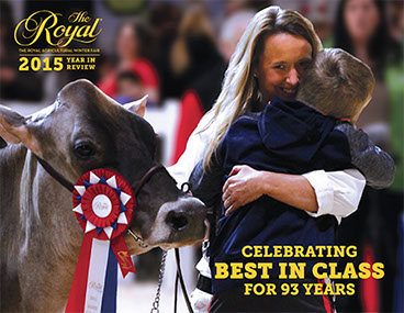 2 page spread of RAWF Year in Review